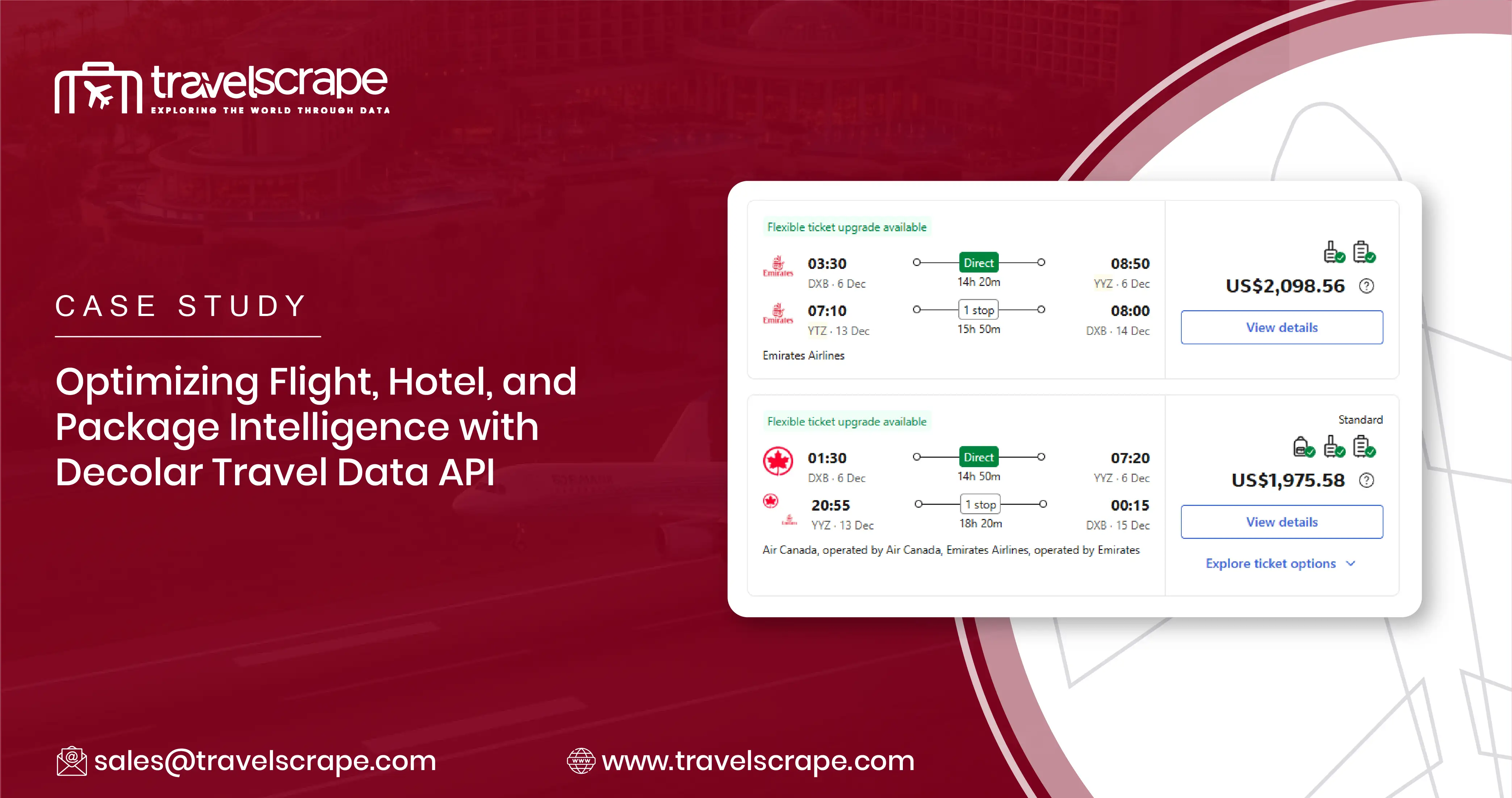Case Study Optimizing Flight, Hotel, and Package Intelligence with Decolar Travel Data API